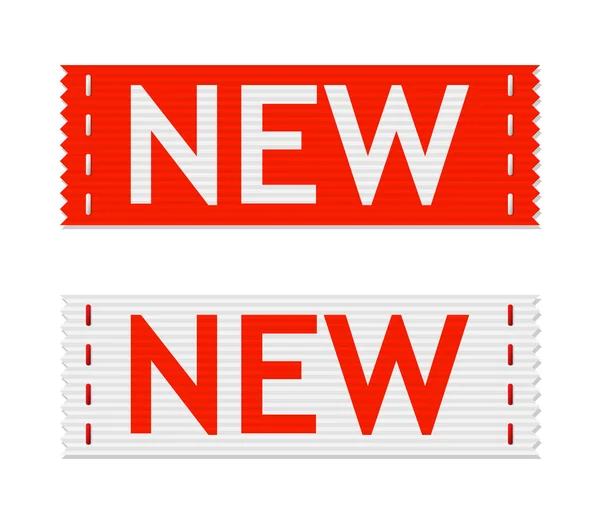 Vector new signs — Stock Vector