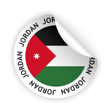 vektör bayrak bükülmüş sticker