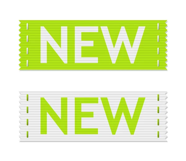 Vector new signs — Stock Vector