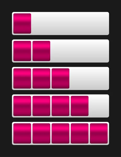Barra de carregamento vetorial — Vetor de Stock