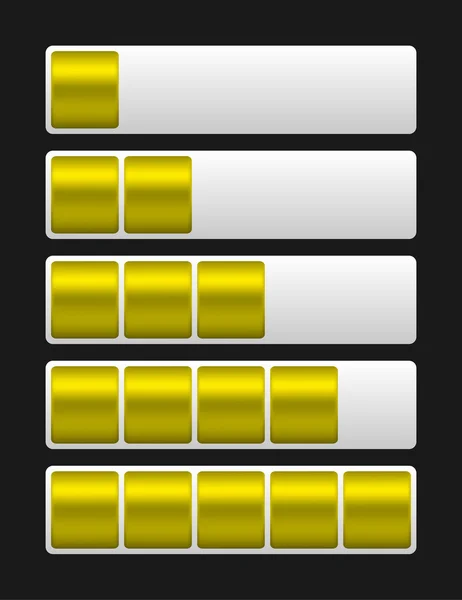 Barre de chargement vectorielle — Image vectorielle