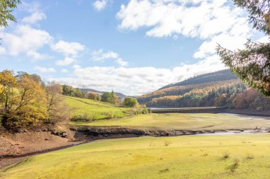 Derwent Reservoir, Peak District, İngiltere.