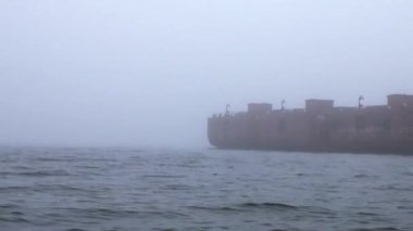nehir sis sonbahar su gemi Barge bağlantı noktası