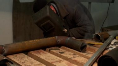 Gaz kaynak metal boru tesisi