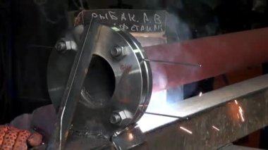 Gaz kaynak metal boru tesisi