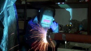 Gaz kaynak metal boru tesisi