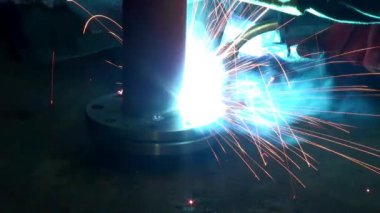 Gaz kaynak metal boru tesisi