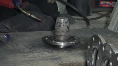 Gaz kaynak metal boru tesisi