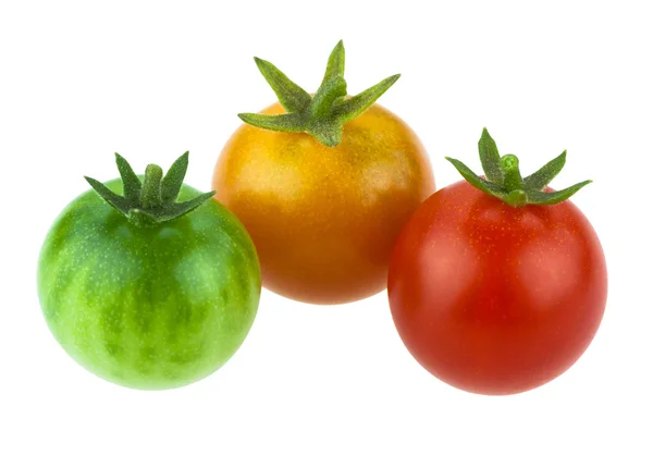 Cherry-Tomaten-tricolor. — Stockfoto