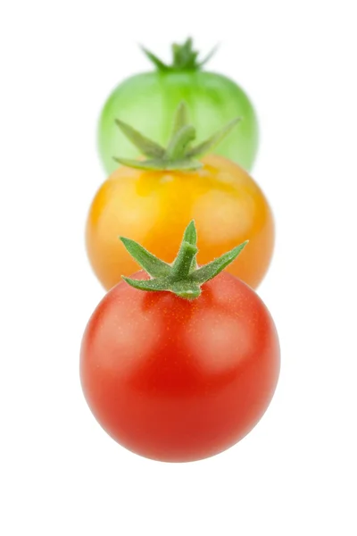 Cherry-Tomaten-tricolor — Stockfoto