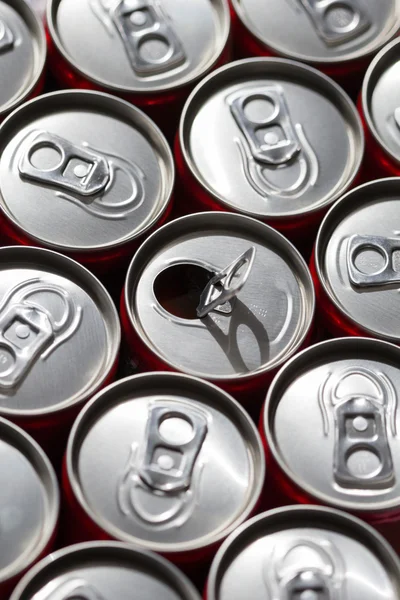 Soda cans. — Stockfoto