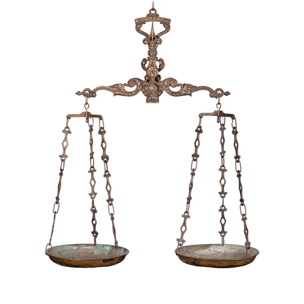 Antique rusty weighing scale — Stock Photo, Image