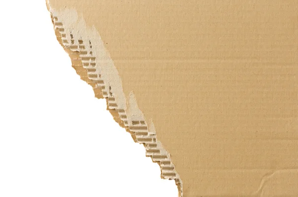 Torn cardboard — Stock Photo, Image