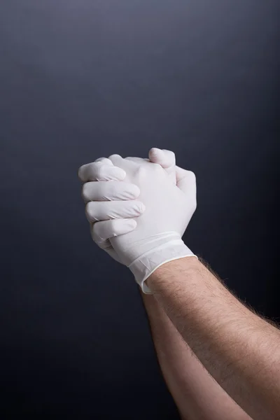 Guantes de látex — Foto de Stock