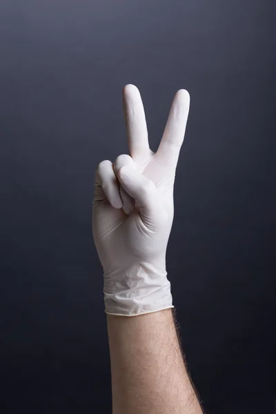 Latex gloves — Stock Photo, Image