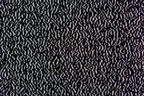 White noise on LCD TV. — Stock Photo, Image