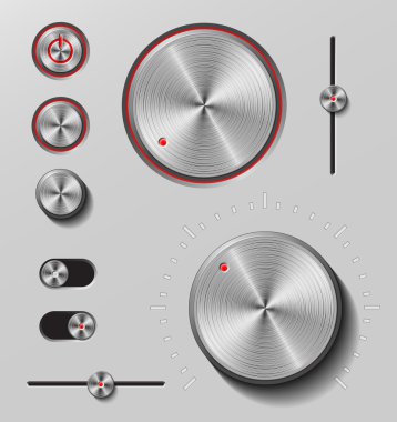 parlak metal düğme