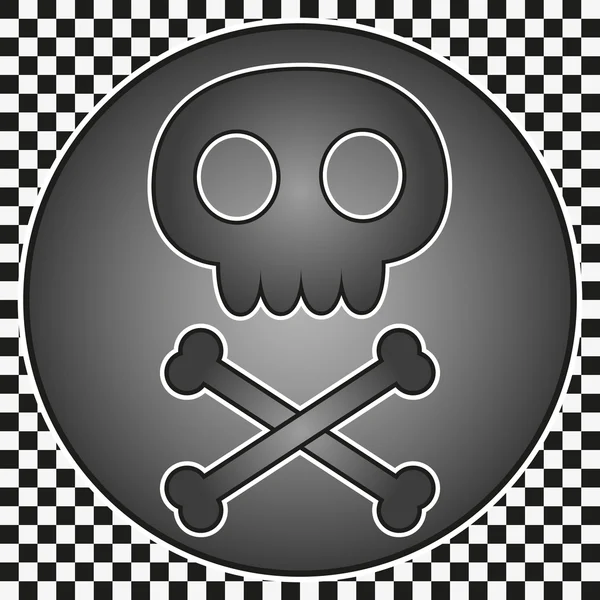 Skull and Crossbones — Stockvector