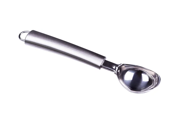 Steel ice cream scooper — Stock Photo, Image