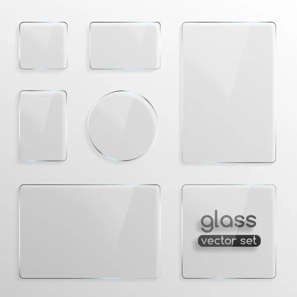 набір пластин скла