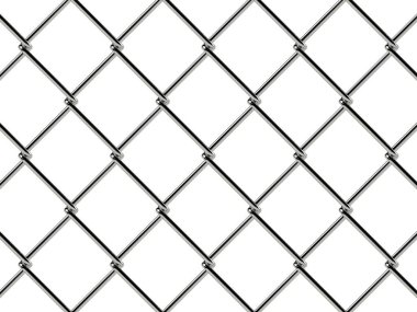 Zincirleme tel örgüler. Endüstriyel duvar kağıdı