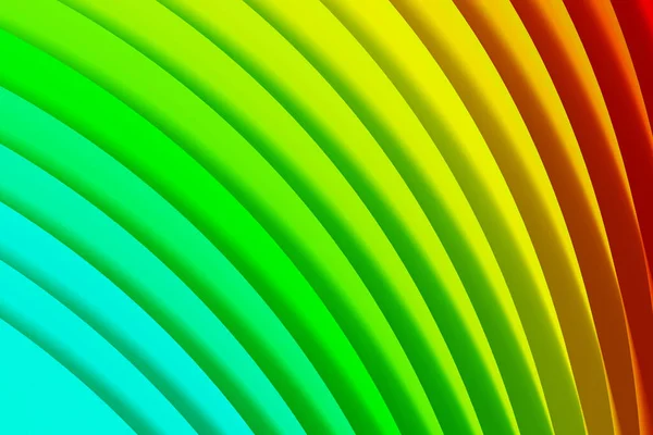 Abstract Background Colorful Vivid Wavy Lines Rainbow Colors Illustration Background — Stock Photo, Image