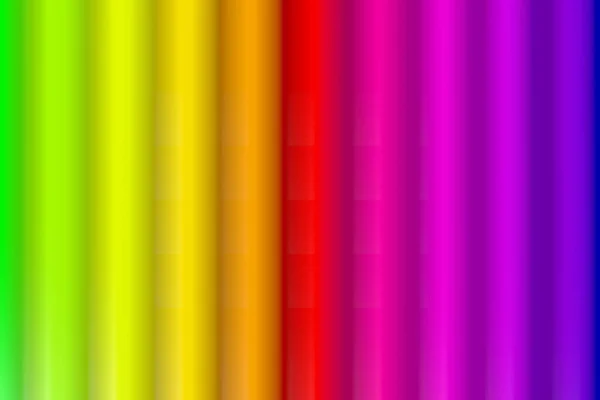 Abstract Background Colorful Vivid Wavy Lines Rainbow Colors Illustration Background — Stock Photo, Image