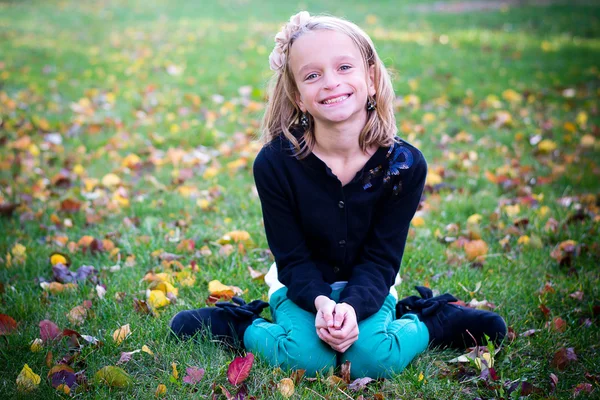 Fall Girl — Stock Photo, Image