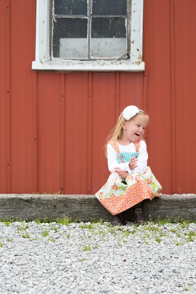 Young girl posed. — Stock Photo, Image