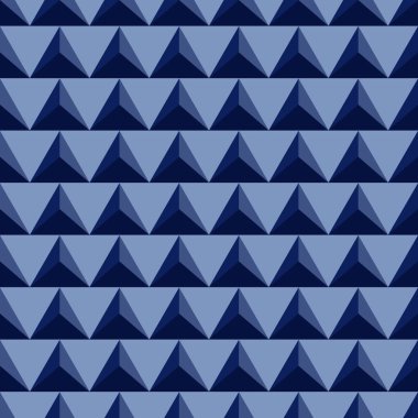 Geometric seamless pattern with triangle shape