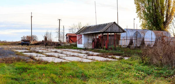 Rural Agro Marca Reabastecimento Armazenamento Combustível Ucrânia — Fotografia de Stock