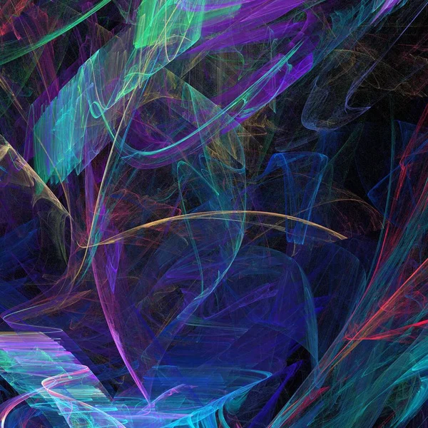 Paint Movement Color Dream Series Composition Gradients Spectral Hues Subject — Stock Photo, Image