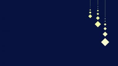 Yeni Hijri Yılı 1444 'ün 4K boyutunda mutlu bir karşılama hareketi. İslam 'ın yeni yılı kutlu olsun. Arapça çeviri: 1444.