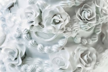 Pasta yüzeyinin arka planı. Renklerin dokusunu. Tatlı yemek..