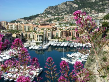 Monte carlo, monaco, panoramik görünüm