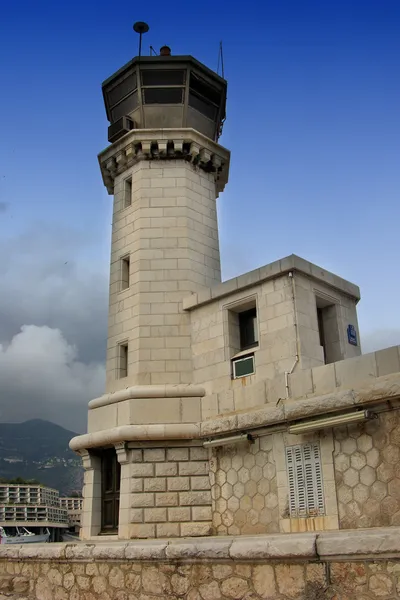 Monte carlo, monaco, leuchtturm — Stockfoto