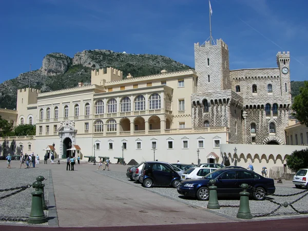 Monte carlo, monaco, zamek — Zdjęcie stockowe