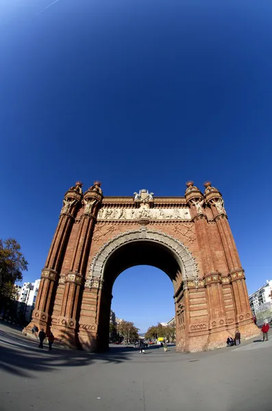 Triumphal Arch,Barcelona — Stock Photo, Image