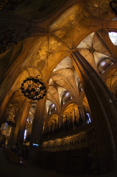 Stará katedrála barcelona — Stock fotografie