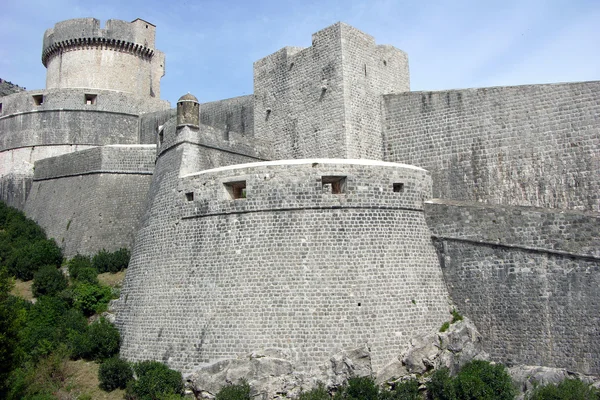 Dubrovnik City Walls — Stock Photo, Image