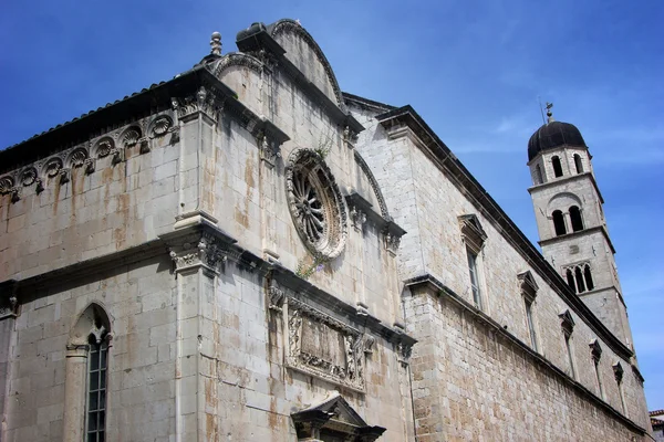 Historische Kirche in Dubrovnik — Stockfoto