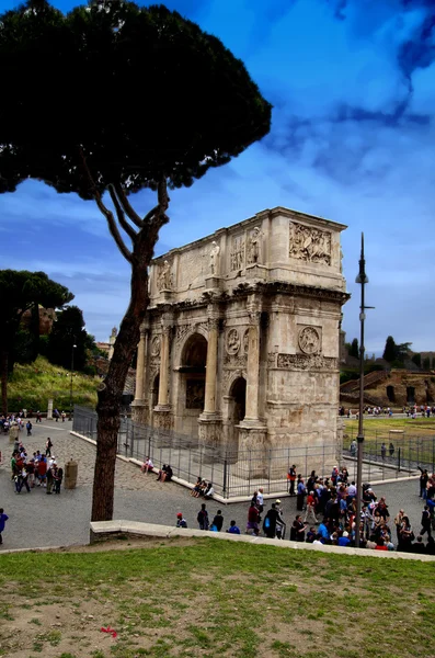 Arco de Constantino em Roma — Fotografia de Stock