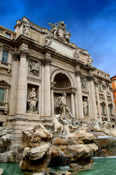 로마에 있는 트레비 분수 — 스톡 사진