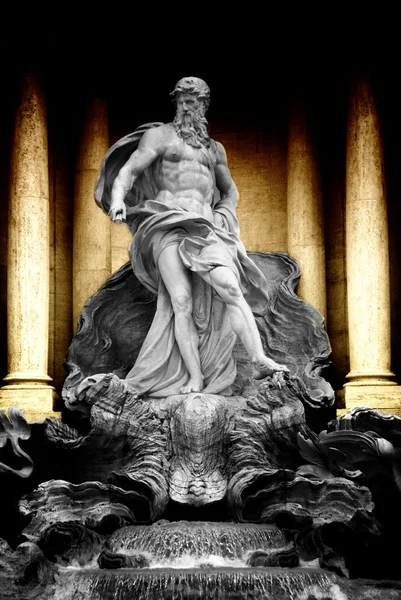 Fontanna di Trevi w Rzymie Zdjęcia Stockowe bez tantiem