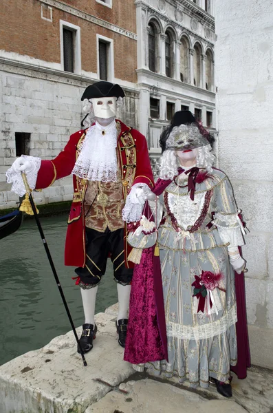 Traje de lujo veneciano tradicional Imagen de archivo