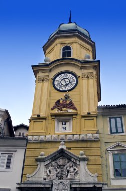 Rijeka, Hırvatistan Barok City Tower