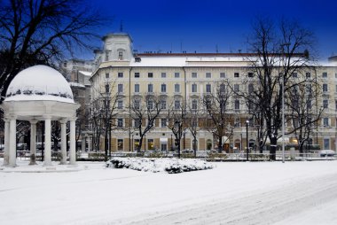 Bina Continental ve kar Rijeka, Hırvatistan