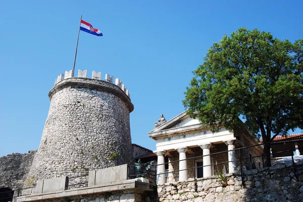 Trsat Castle i Rijeka Kroatien - Gradina — Stockfoto