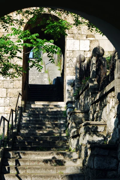 Petar Kruzic Stairs in Rijeka,Croatia — Stock Photo, Image