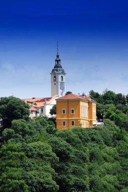 Rijeka, Hırvatistan'daki Trsat üzerinde kutsal bakire Meryem Kilisesi